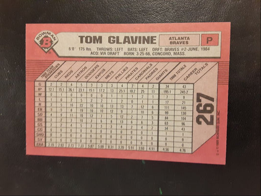 1989 Bowman Tom Glavine