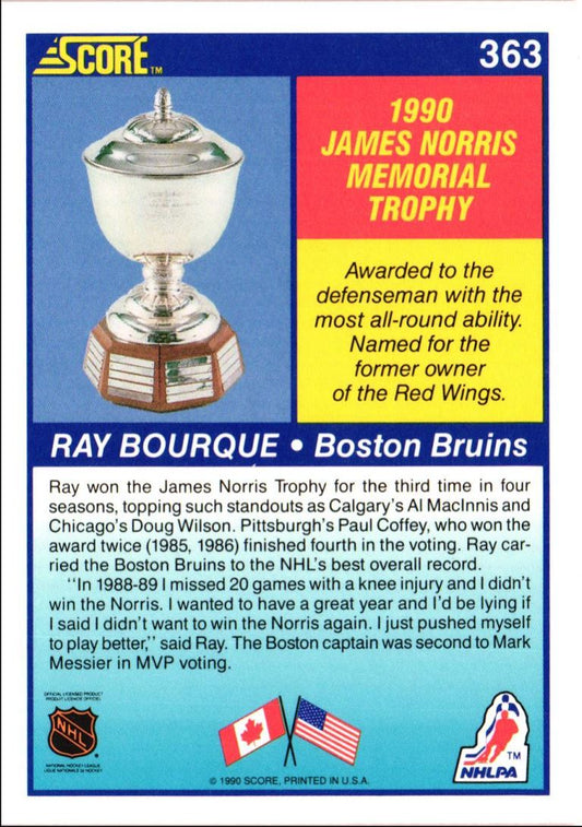 1990 Score Ray Bourque