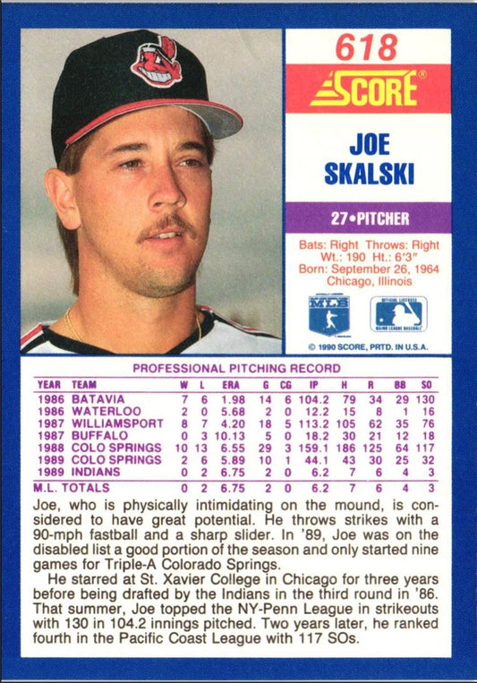 1990 Score Joe Skalski
