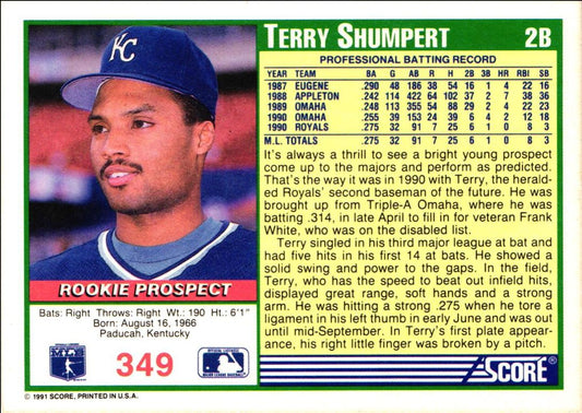 1991 Score Terry Shumpert