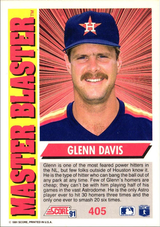1991 Score Glenn Davis
