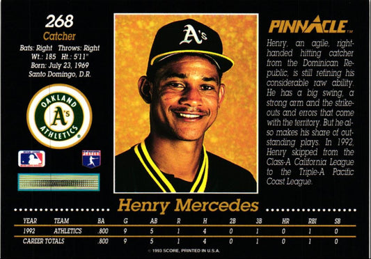 1993 Pinnacle Henry Mercedes