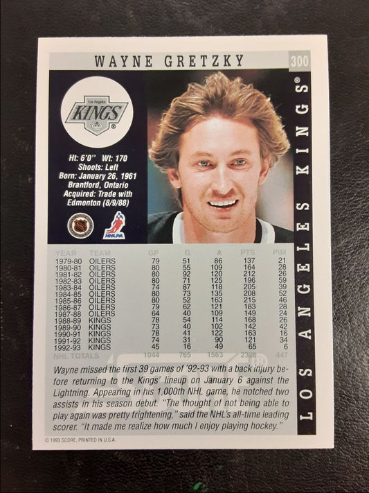 1993 Score Canadian Wayne Gretzky