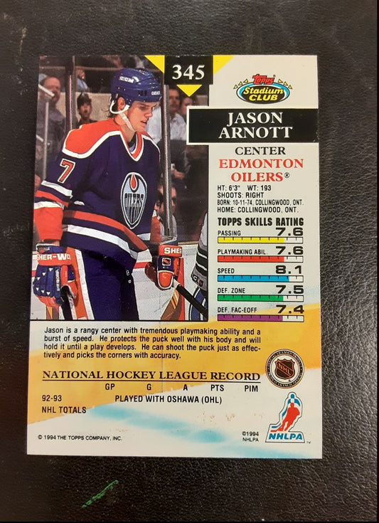 1993 Stadium Club Jason Arnott