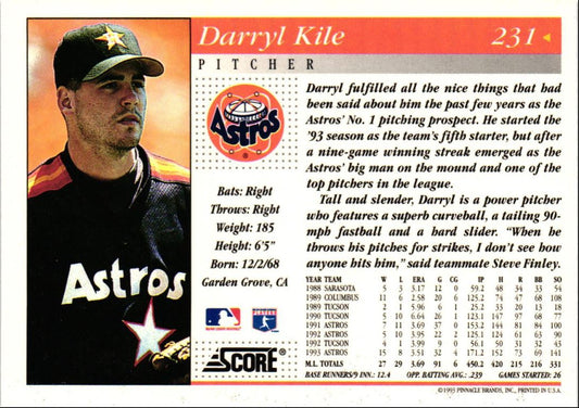 1994 Score Darryl Kile