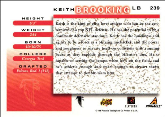 1998 Score Keith Brooking