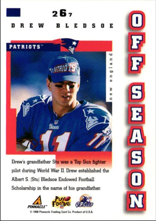 1998 Score Drew Bledsoe