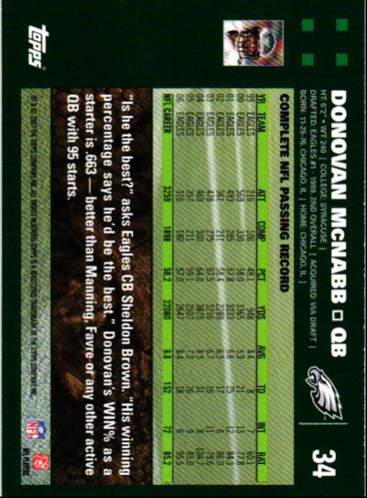 2002 Topps Donovan McNabb
