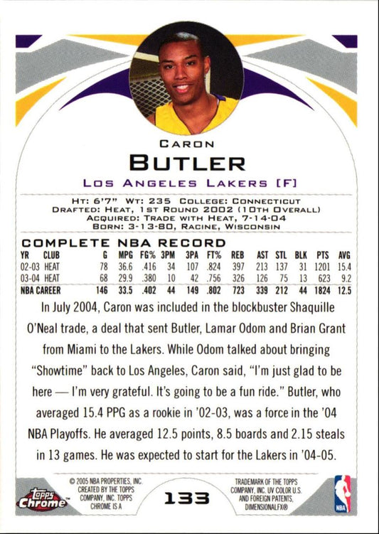 2004 Topps Chrome Caron Butler