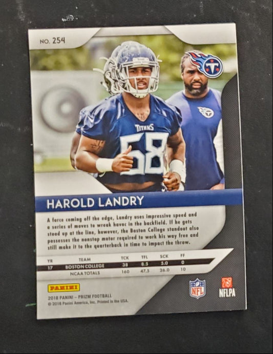 2018 Panini Prizm Harold Landry