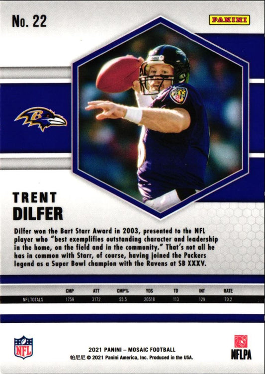 2021 Panini Mosaic Trent Dilfer