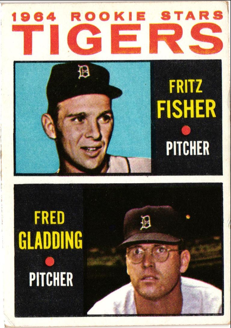 1964 Topps 1964 Tigers Rookie Stars - Fritz Fisher/Fred Gladding