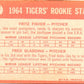 1964 Topps 1964 Tigers Rookie Stars - Fritz Fisher/Fred Gladding