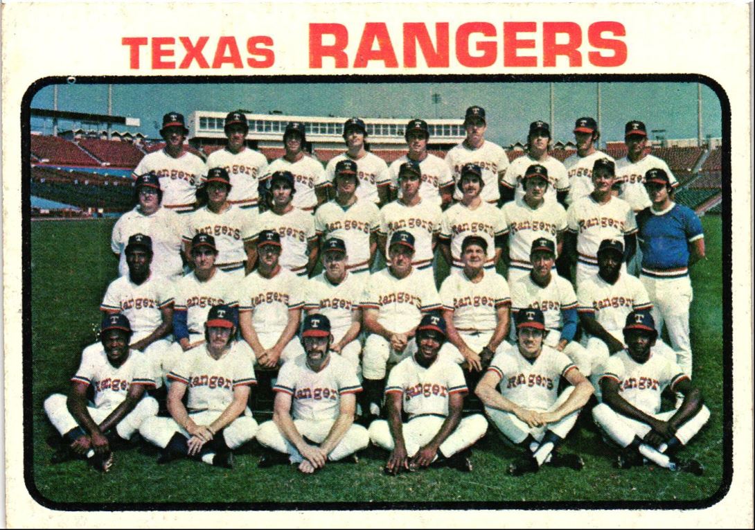 1973 Topps Texas Rangers