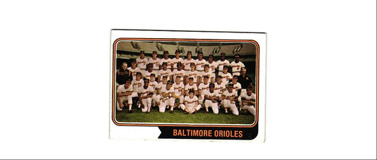 1974 Topps Baltimore Orioles