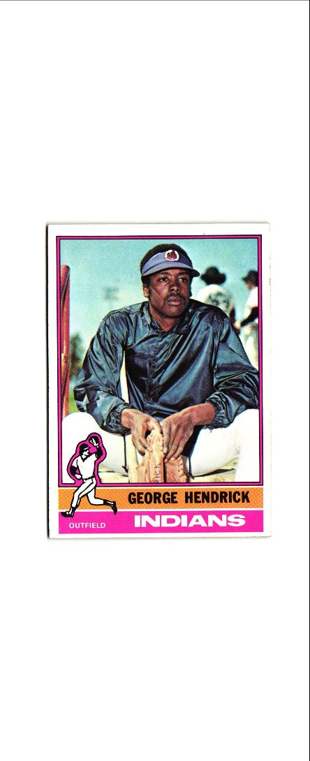 1976 Topps George Hendrick