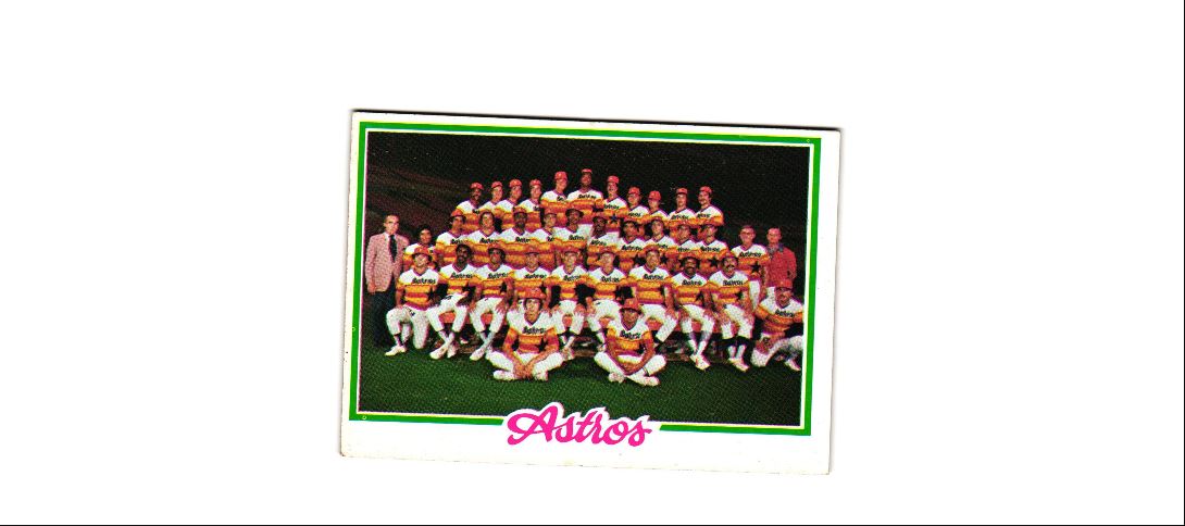 1978 Topps Houston Astros