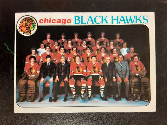 1978 Topps Chicago Blackhawks Team