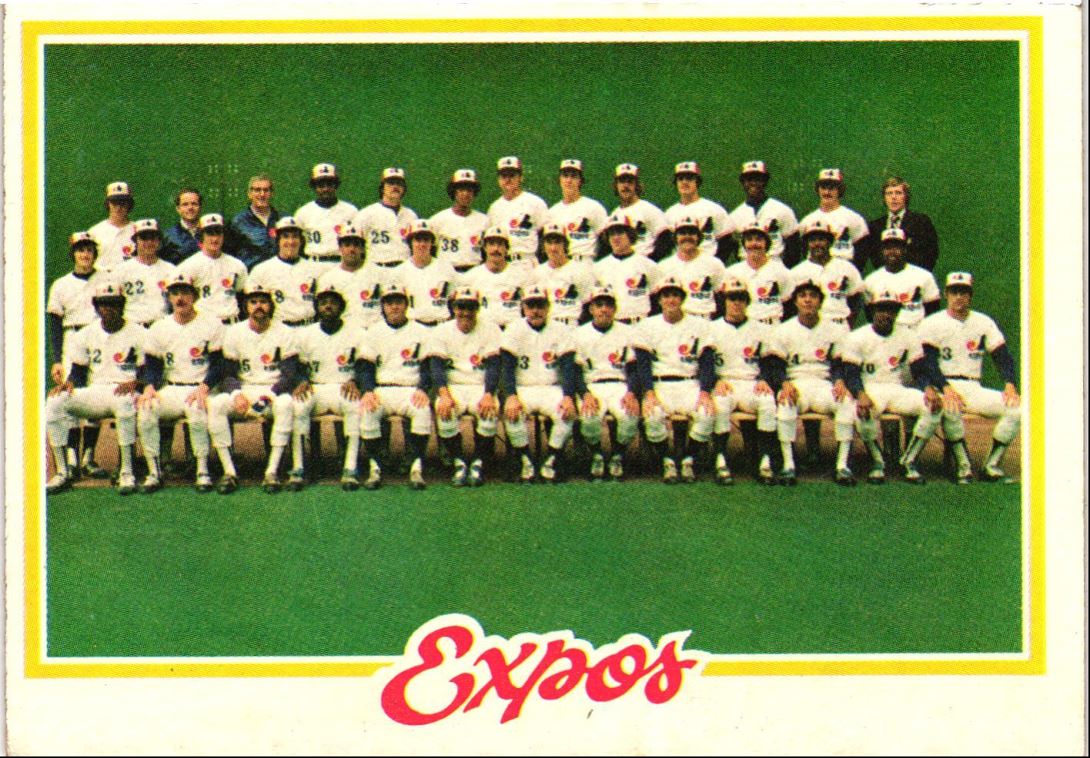 1978 Topps Montreal Expos