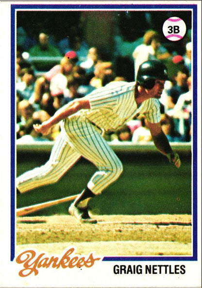 1978 Topps Graig Nettles