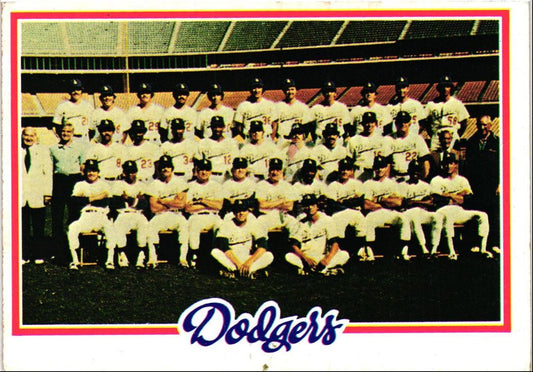 1978 Topps Los Angeles Dodgers