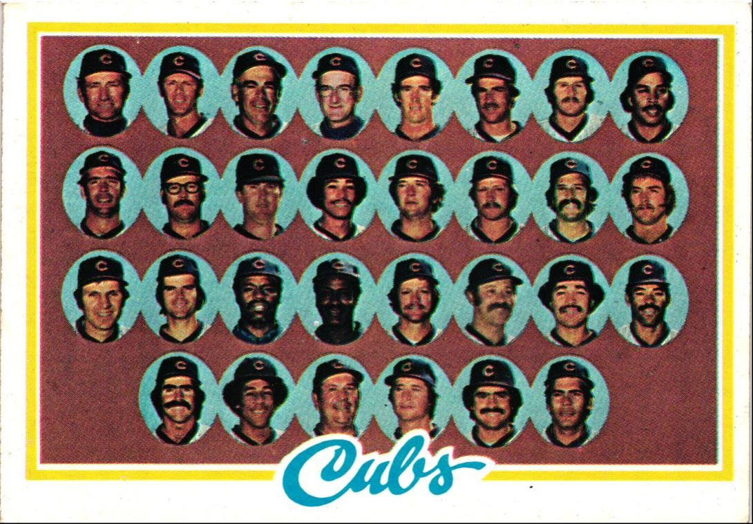 1978 Topps Chicago Cubs