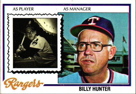 1978 Topps Billy Hunter