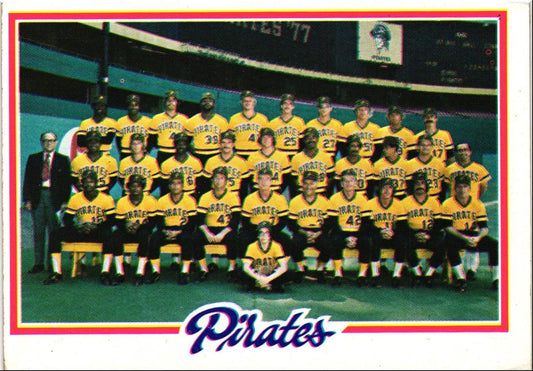 1978 Topps Pittsburgh Pirates