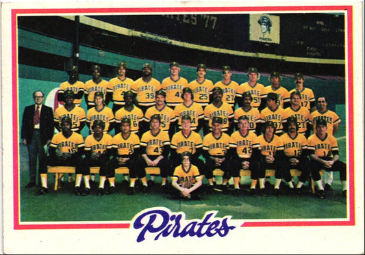 1978 Topps Pittsburgh Pirates