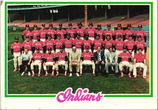 1978 Topps Cleveland Indians