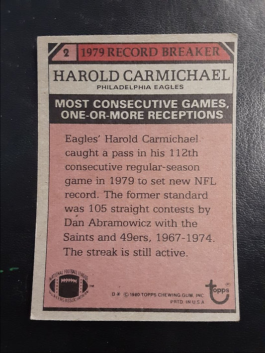 1980 Topps Harold Carmichael