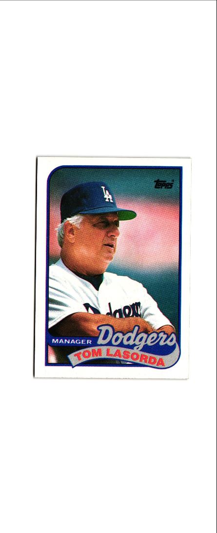 1980 Topps Los Angeles Dodgers - Tom Lasorda