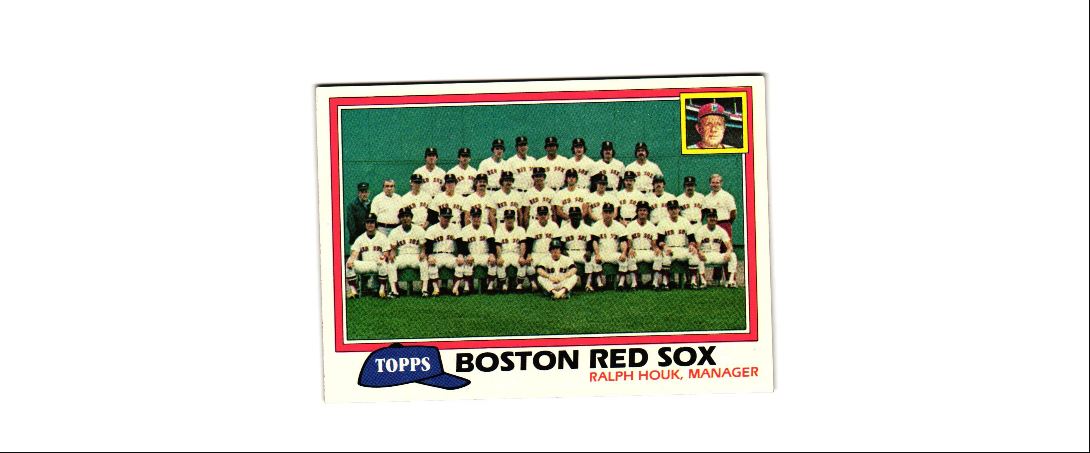 1980 Topps Boston Red Sox Team