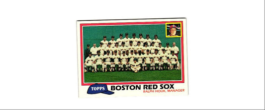 1980 Topps Boston Red Sox Team