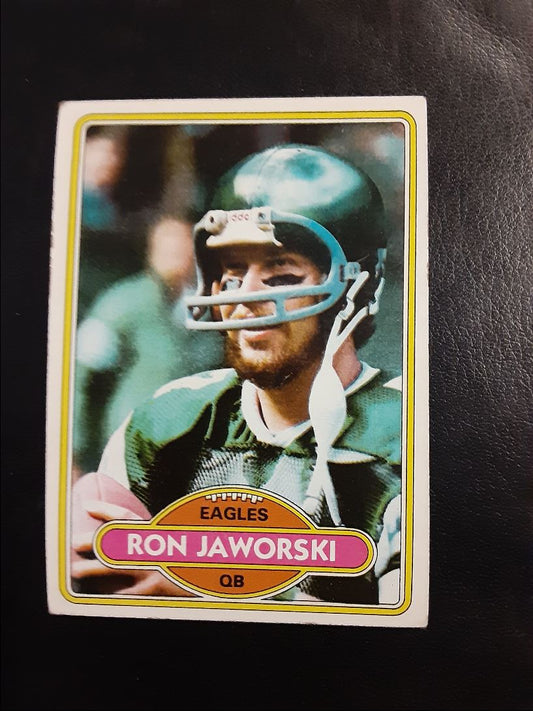 1980 Topps Ron Jaworski