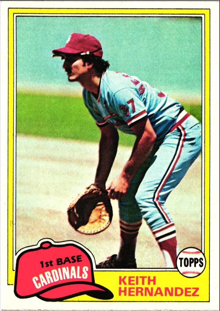 1981 Topps Keith Hernandez