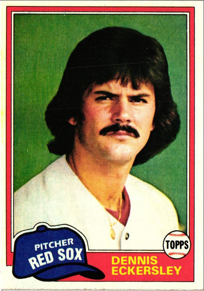 1981 Topps Dennis Eckersley