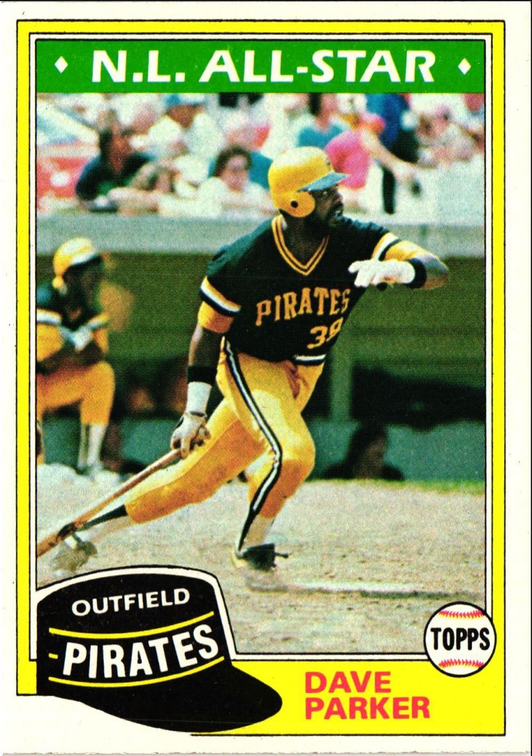 1981 Topps Dave Parker