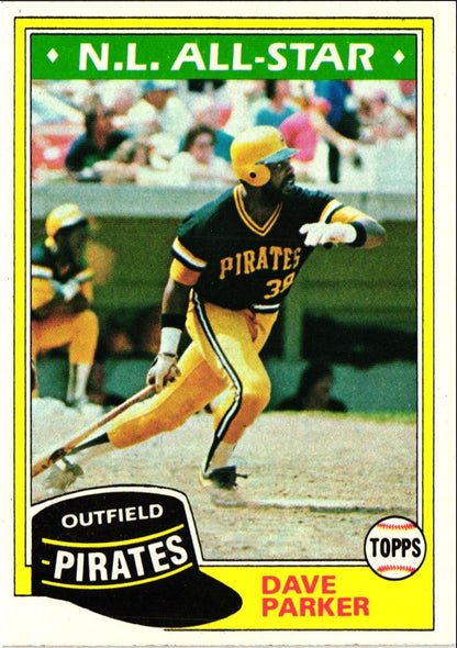 1981 Topps Dave Parker