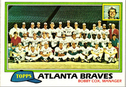 1981 Topps Atlanta Braves - Bobby Cox