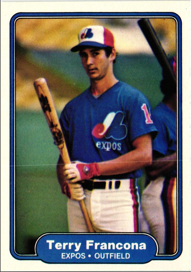 1982 Fleer Terry Francona