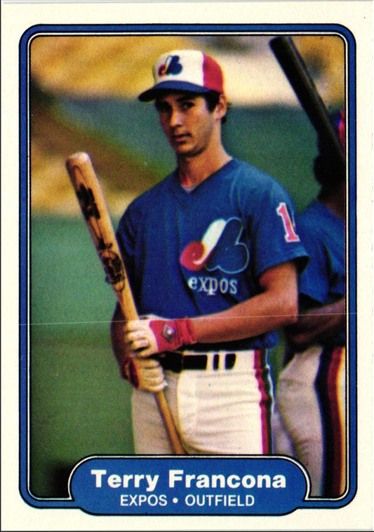 1982 Fleer Terry Francona