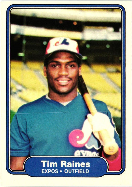 1982 Fleer Tim Raines