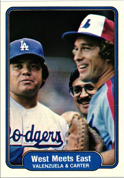 1982 Fleer Fernando Valenzuela/Gary Carter