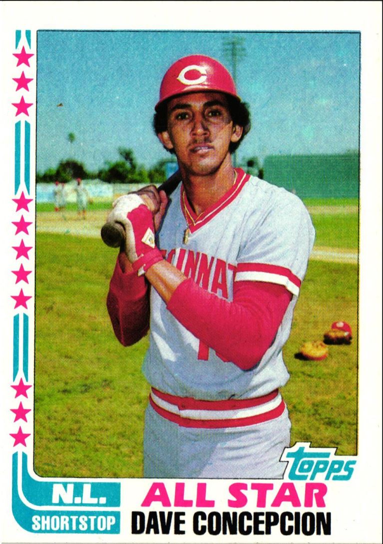 1982 O-Pee-Chee Dave Concepcion