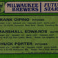 1982 Topps Brewers Future Stars - Frank DiPino/Marshall Edwards/Chuck Porter