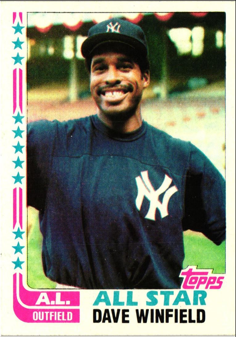 1982 Topps Dave Winfield