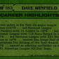 1982 Topps Dave Winfield