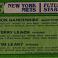 1982 Topps Mets Future Stars - Ron Gardenhire/Terry Leach/Tim Leary