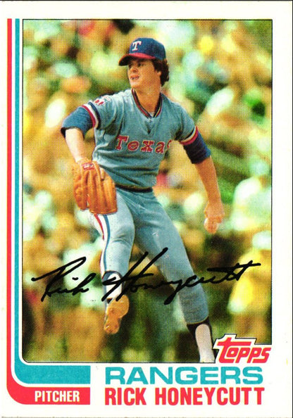 1982 Topps Rick Honeycutt